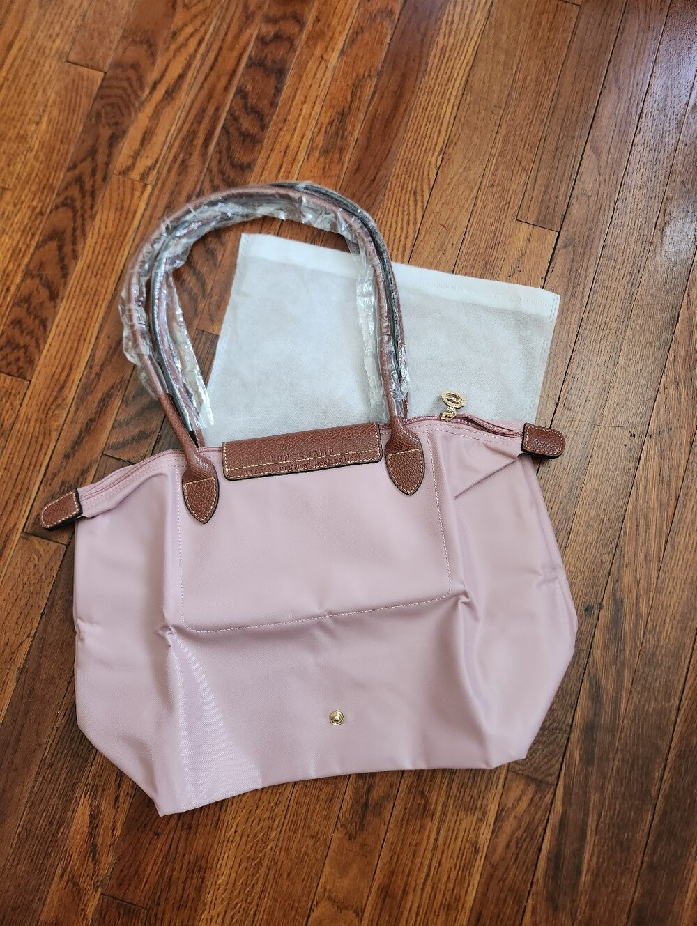Longchamp Blush Pink MEDIUM tote Bag NWT - Picture 2 of 11